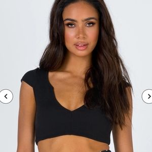 Motel Guanna Top Black